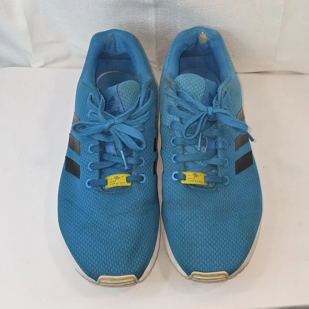 Adidas‎ ZX Flux Torsion Running Shoes Blue Men's Size 9.5 Sneakers